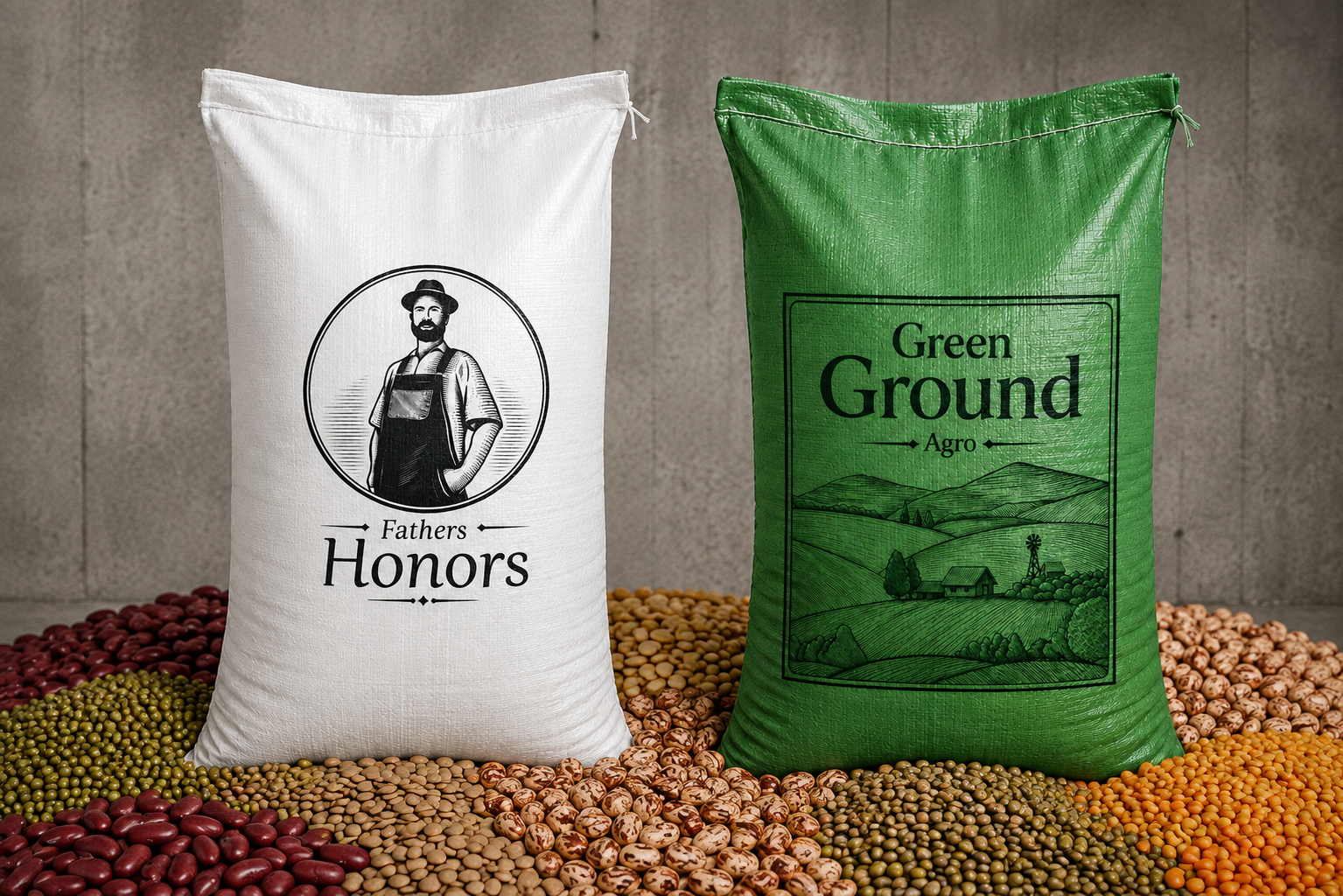 تامین‌کننده حبوبات - Fathers Honors و Green Ground